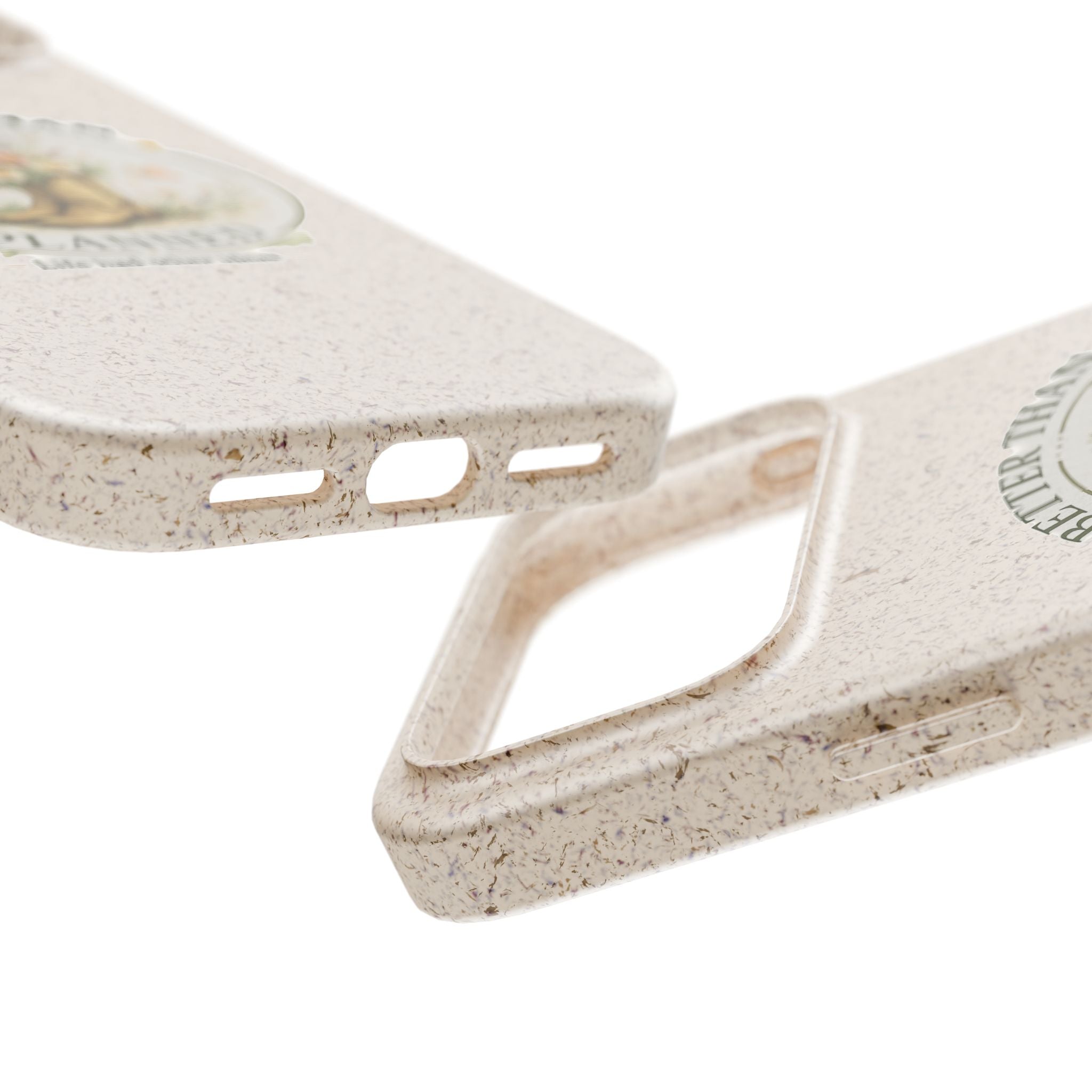Better Than Planned floral boot illustration Phone Case | biodegradable eco-friendly