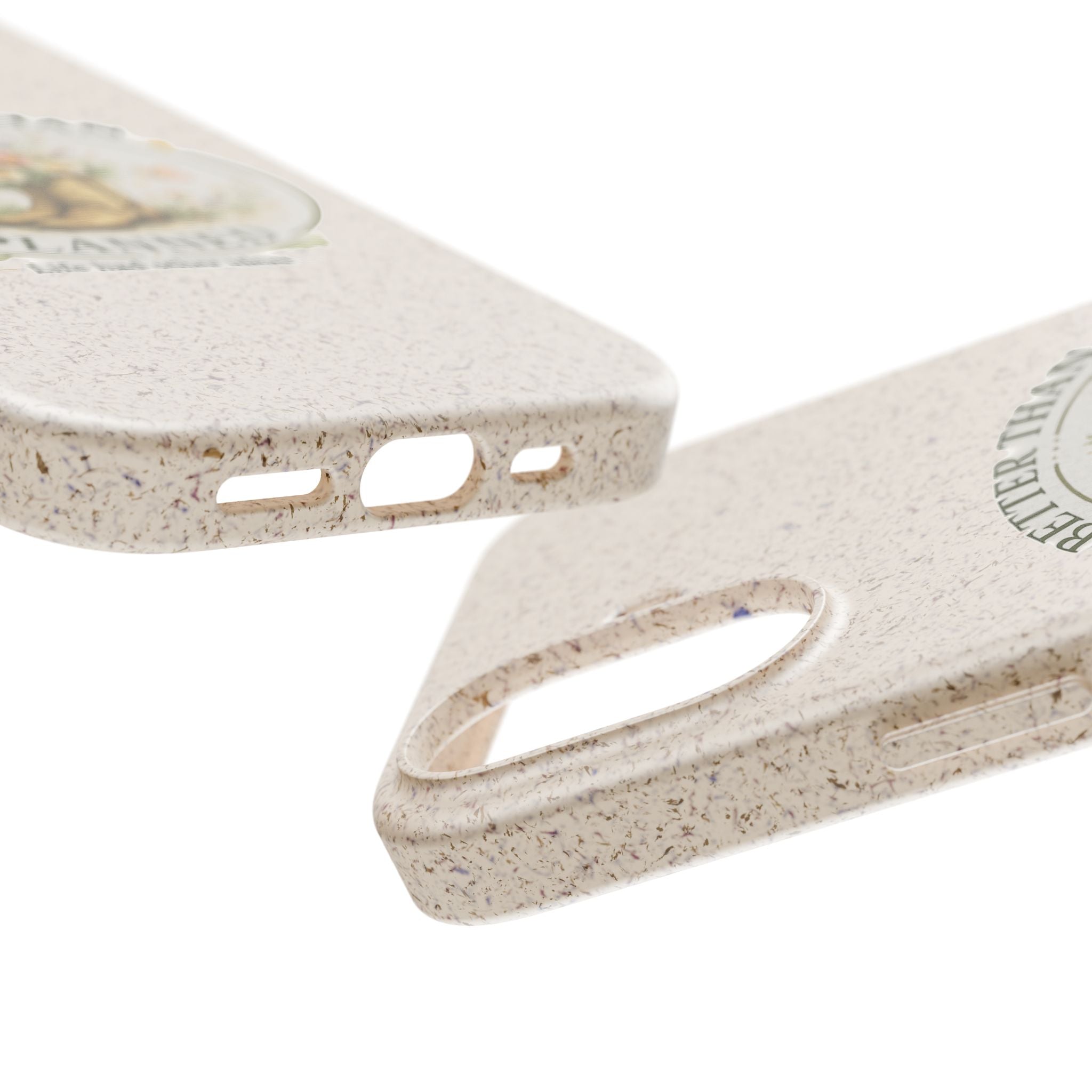 Better Than Planned floral boot illustration Phone Case | biodegradable eco-friendly