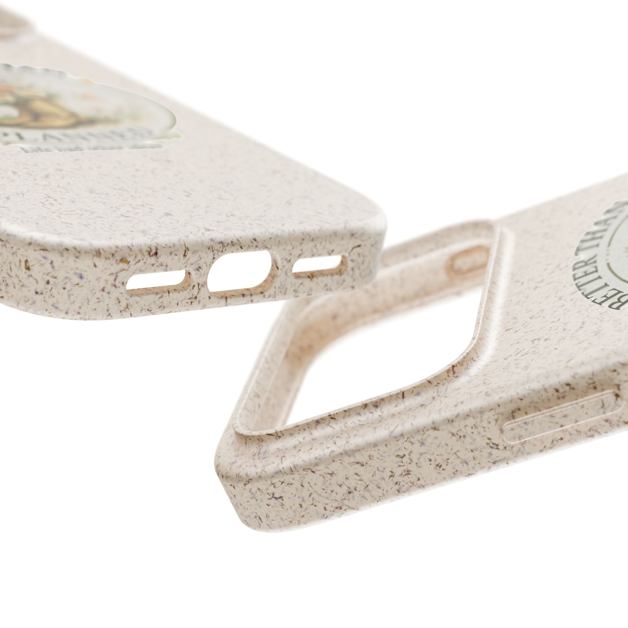 Better Than Planned floral boot illustration Phone Case | biodegradable eco-friendly