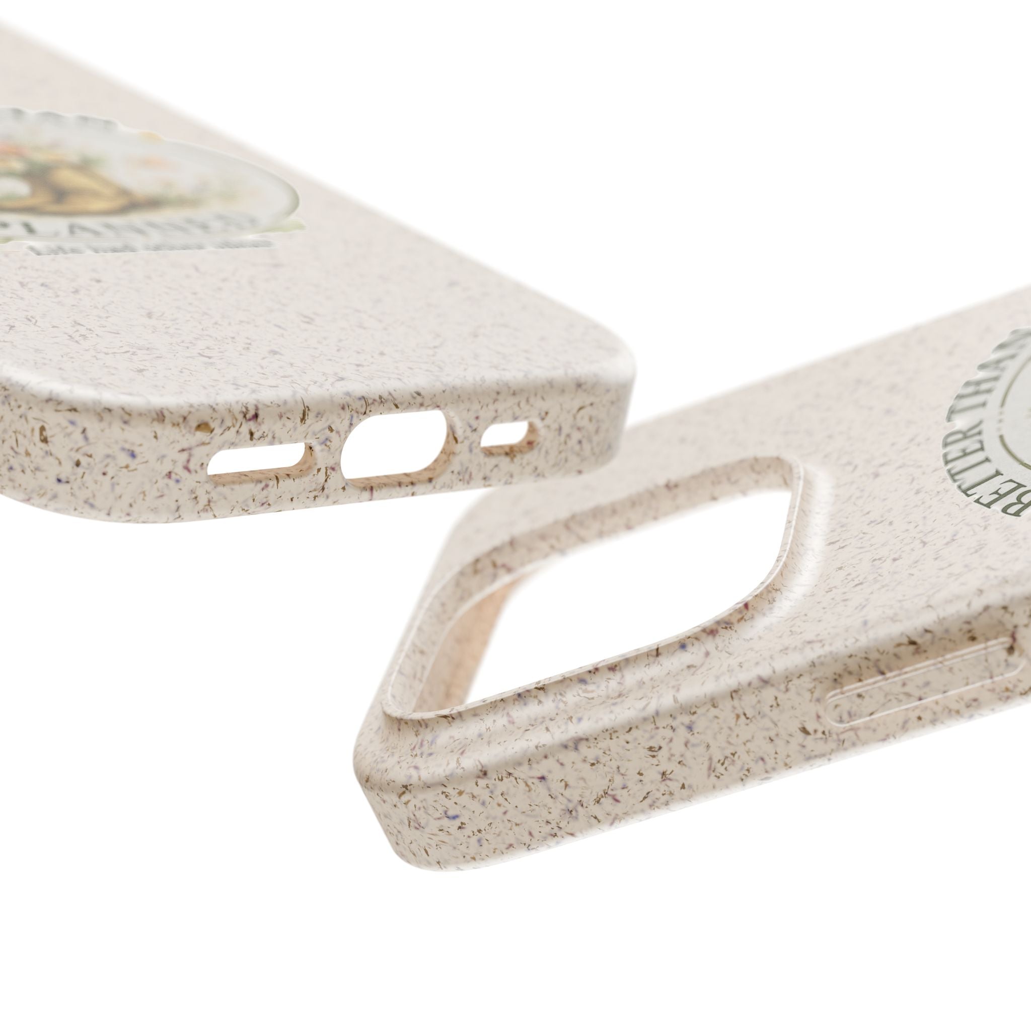 Better Than Planned floral boot illustration Phone Case | biodegradable eco-friendly