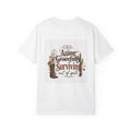 Surviving out of spite tee | Western cactus boot design